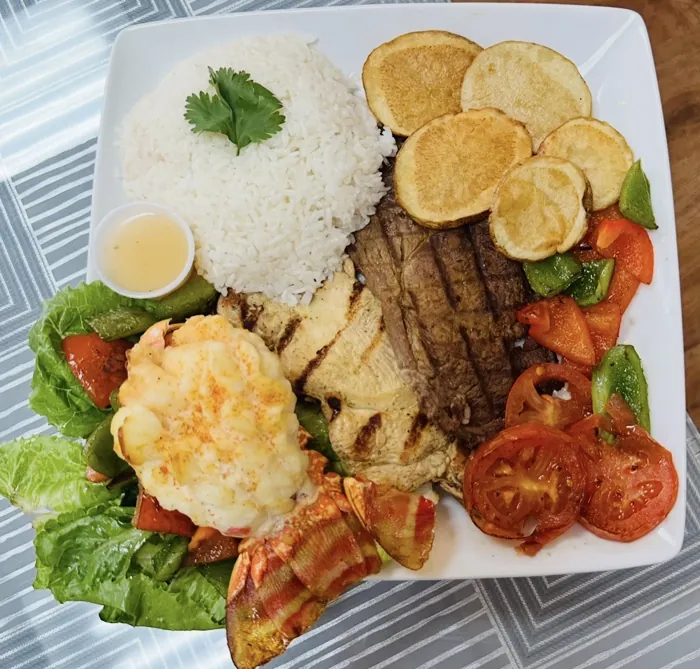 Bandeja Latina platter
